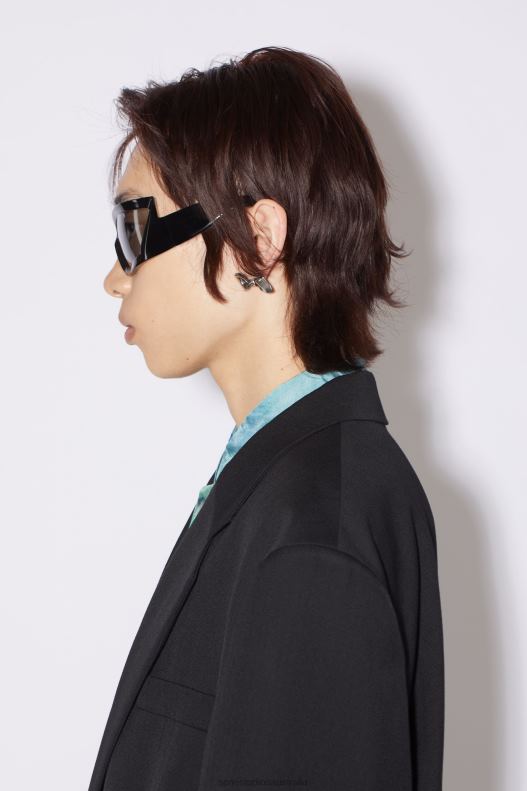 Bow earrings Antique Silver Acne Studios R66LJ652 Accessories
