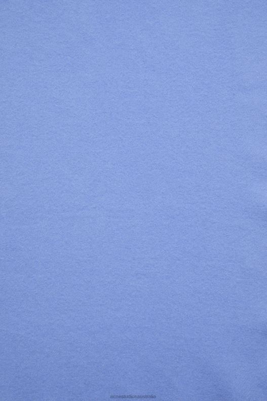 Fringe wool scarf - Narrow Sweet Blue Acne Studios R66LJ565 Accessories