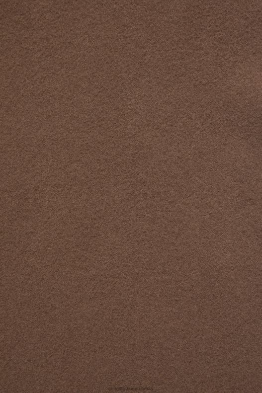 Fringe wool scarf - skinny Chocolate Brown Acne Studios R66LJ587 Accessories