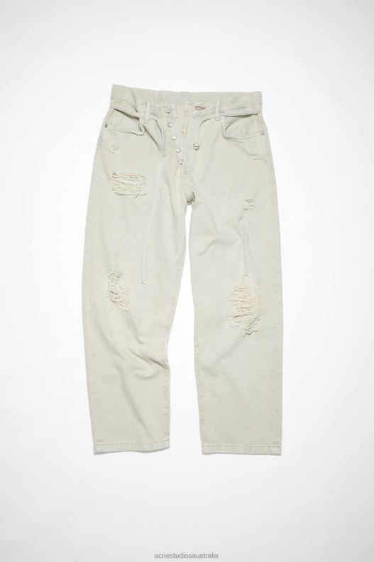 Loose fit jeans -1991 Toj Unisex Grey/Beige Acne Studios R66LJ398 Apparel