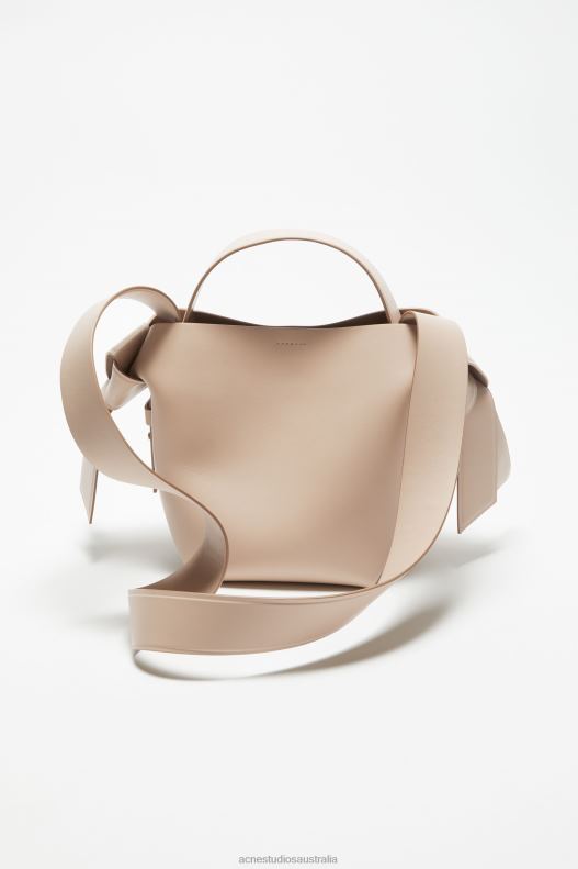 Musubi mini shoulder bag Taupe Beige Acne Studios R66LJ461 Accessories