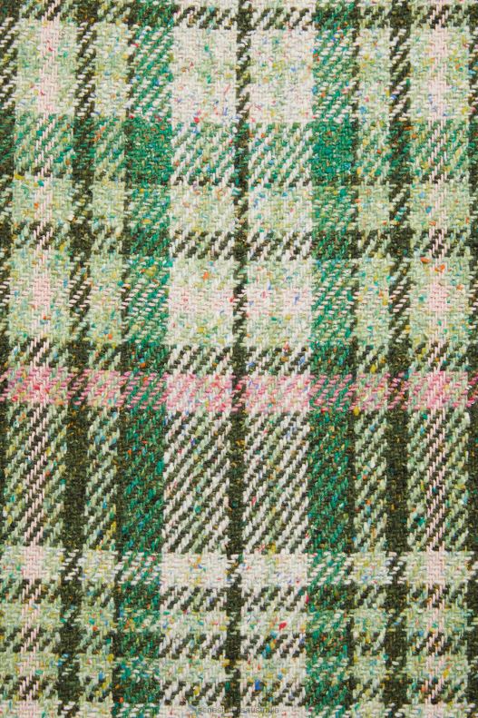 Plaid fringe scarf Green Acne Studios R66LJ572 Accessories