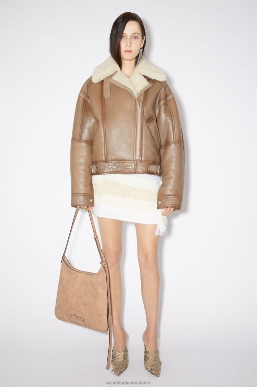 Platt shoulder bag Dark Beige Acne Studios R66LJ669 Accessories