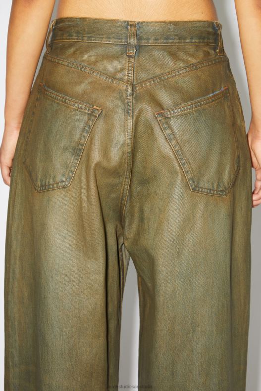 Super baggy fit jeans - 2023 Unisex Mid Blue Acne Studios R66LJ438 Apparel