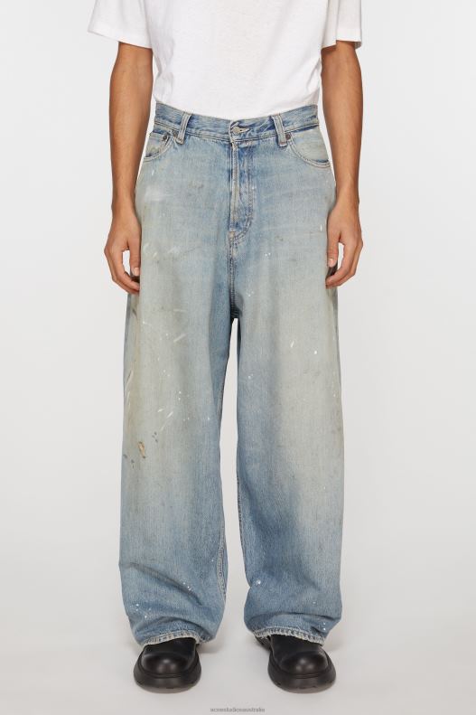 Super baggy fit jeans - 2023M Light Blue Acne Studios R66LJ1105 Apparel